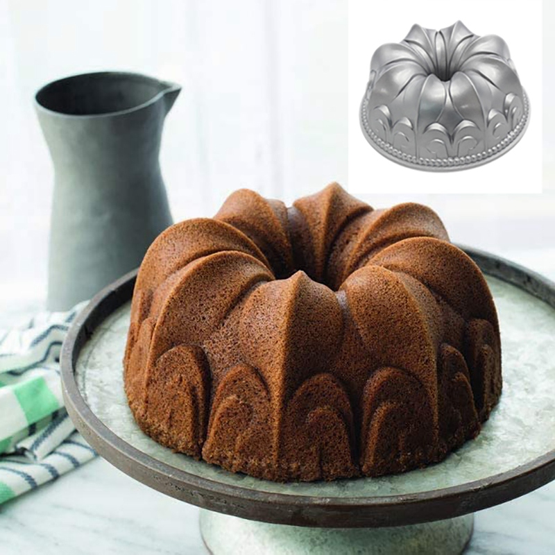 Kitchen Baking Tray Set - AT29-Charlotte Cake Pan,Aluminum Alloy Cake Mold