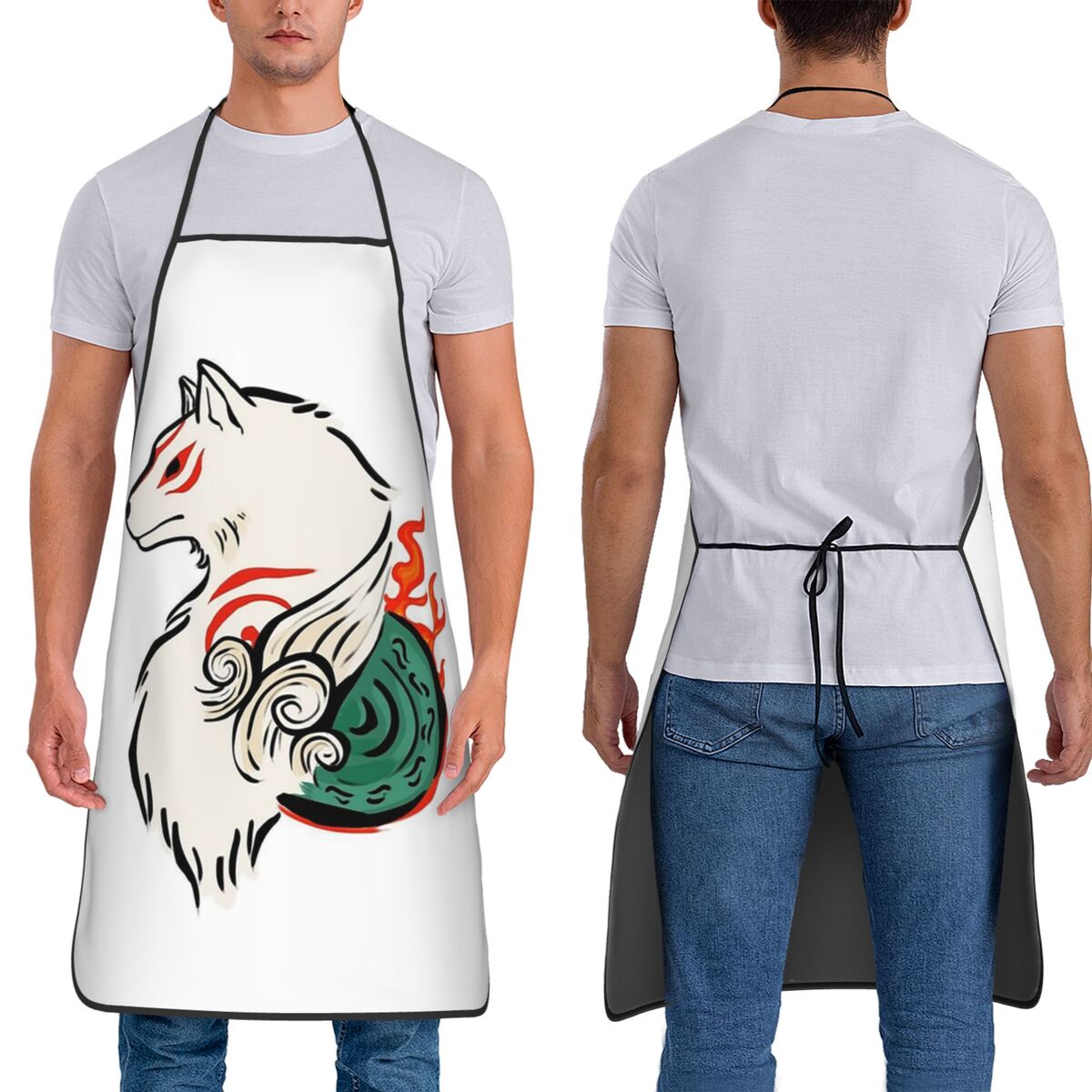 Copy Of Okami Sakura Apron Che - đánh giá và giá Kitchen Baking Area