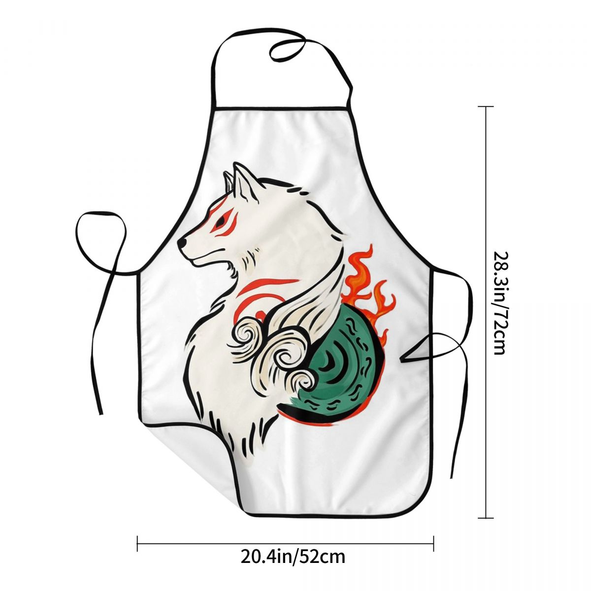 Copy Of Okami Sakura Apron Che - đánh giá và giá Kitchen Baking Area
