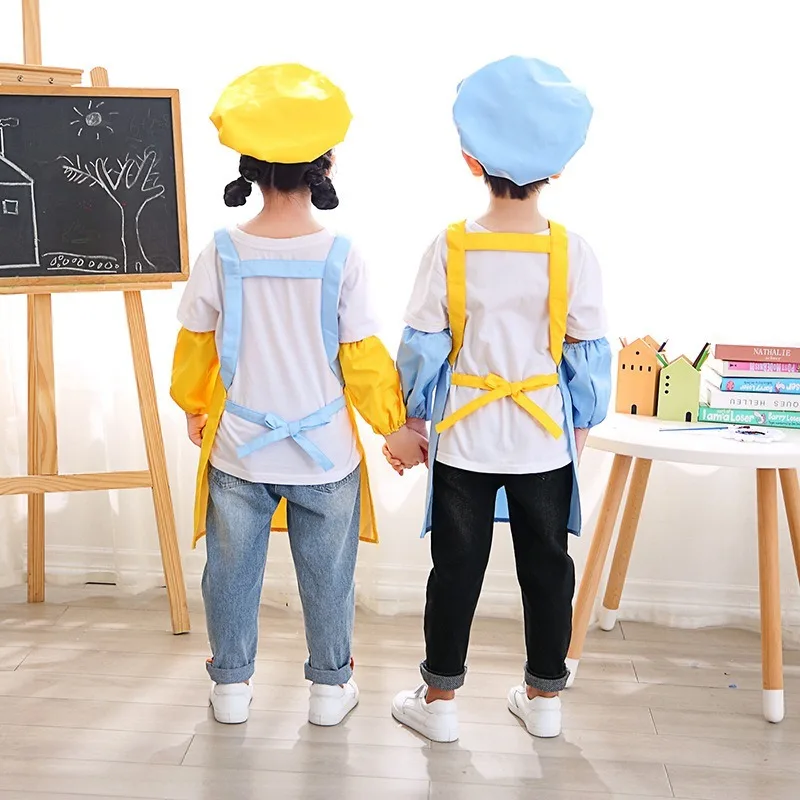 3pc Children Kitchen Apron Set - đánh giá và giá Kitchen Baking Drawing