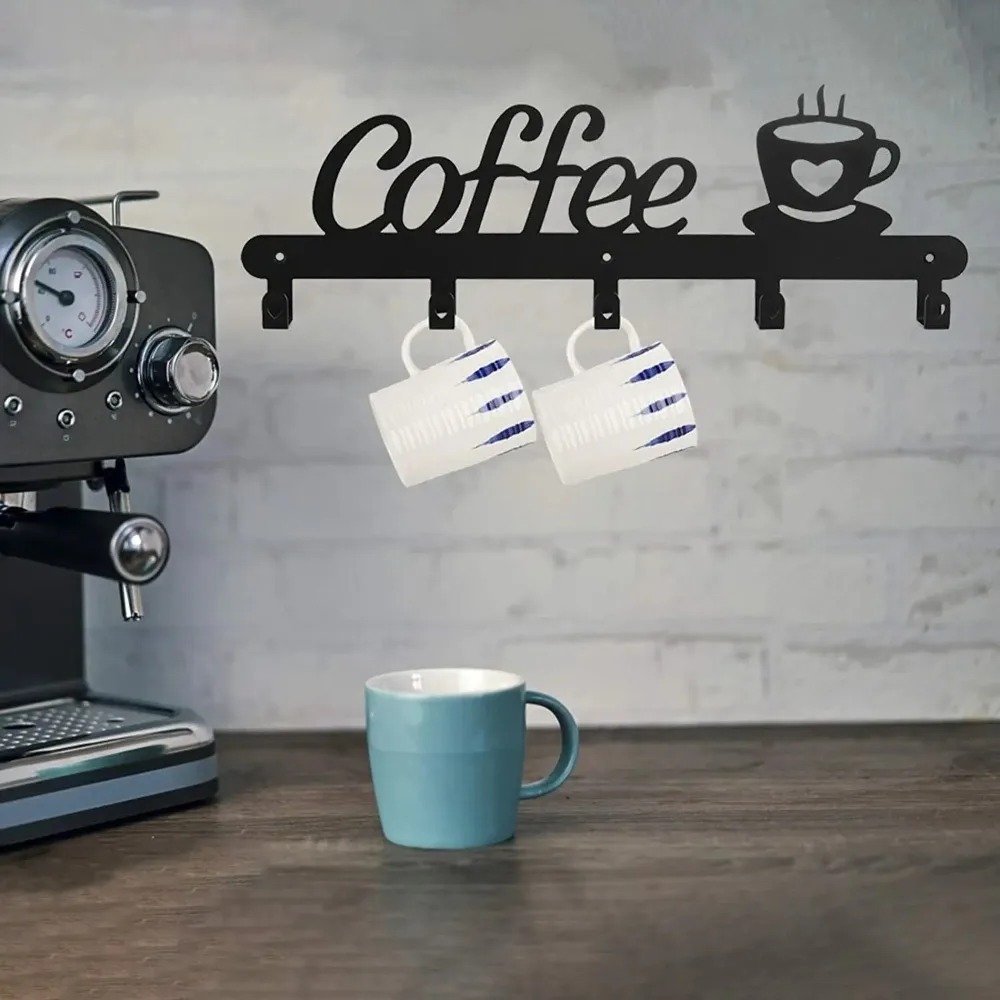 Metal Wall Mounted Coffee Mug  - đánh giá và giá Kitchen Baking Gifts