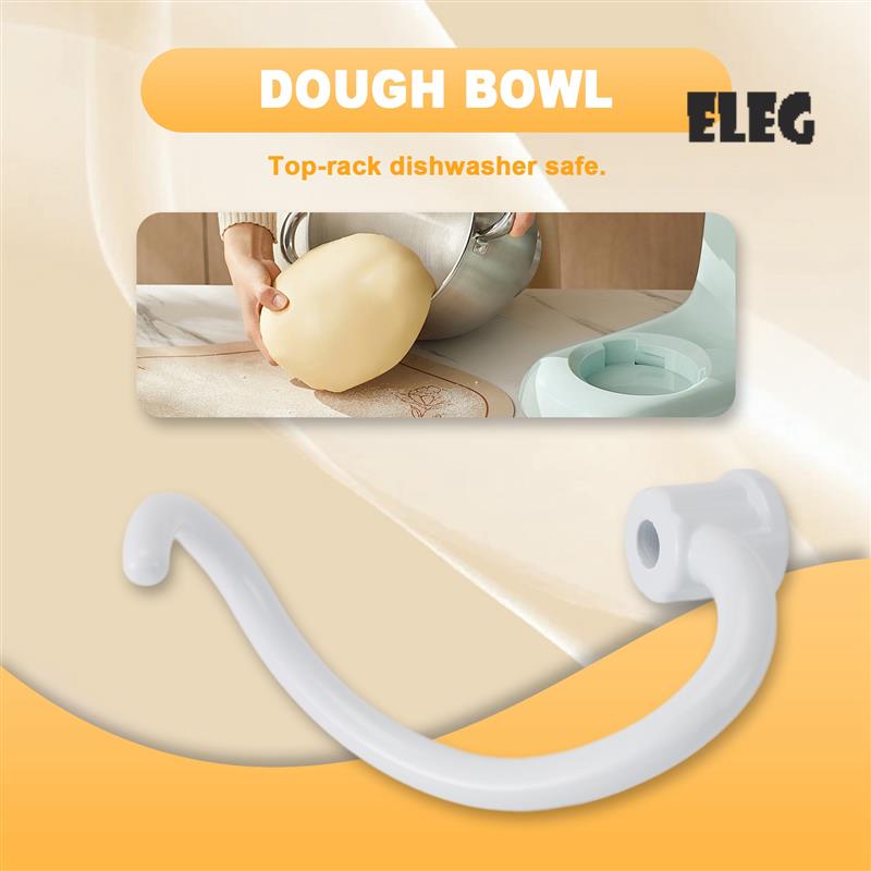 ELEG-Spiral Coated Metal Dough - đánh giá và giá Stand Mixer Bowl
