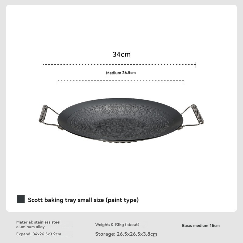 CAMPINGMOON GRW-27F Three-laye - đánh giá và giá Kitchen Baking Tray Set