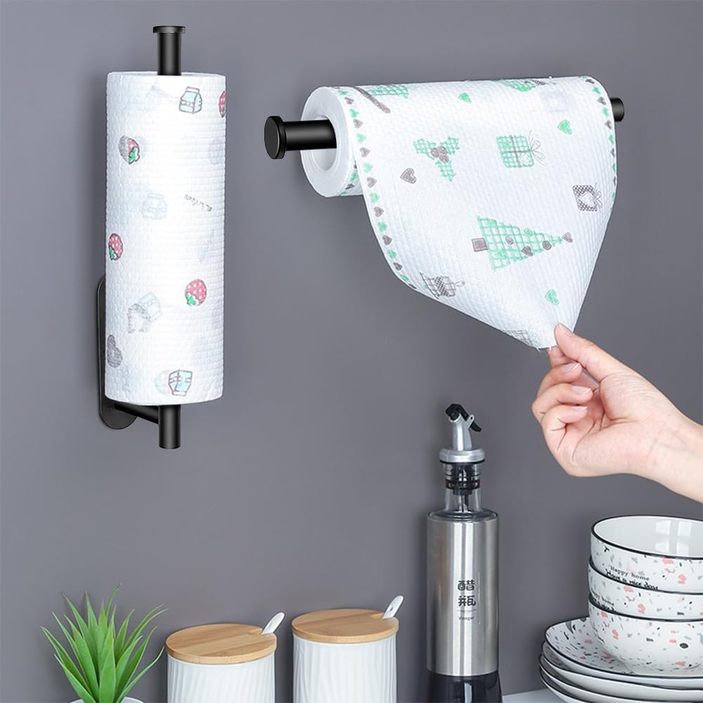Self Adhesive Paper Towel Hold - đánh giá và giá Kitchen Baking Paper Holder