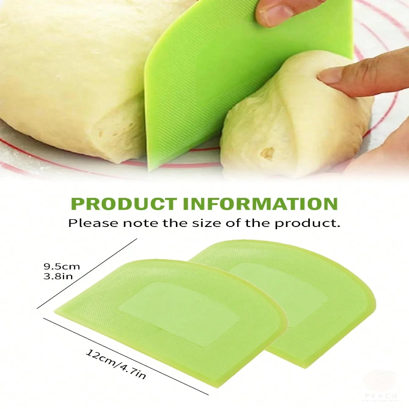 2pcs Dough Scraper Bowl Food-s - đánh giá và giá Bench Scraper Dough