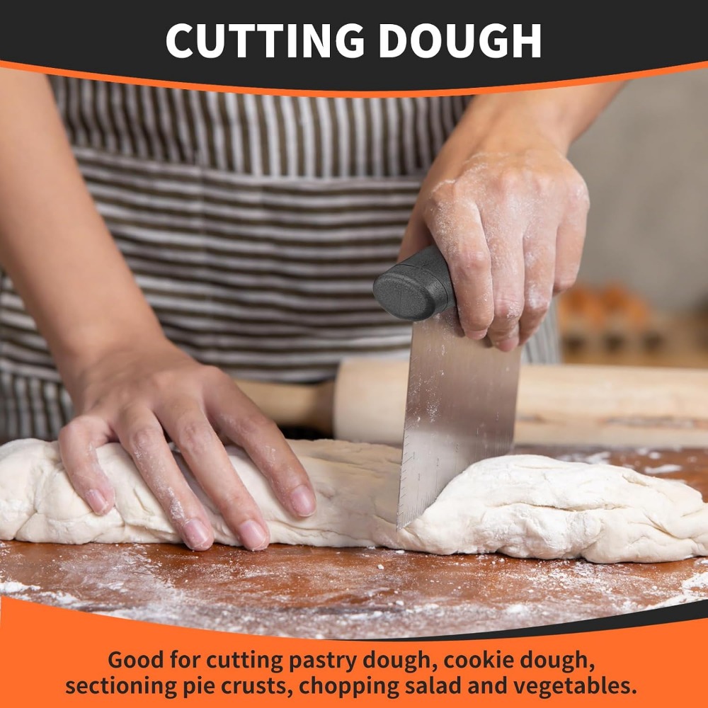 Stainless Steel Bench Scraper  - đánh giá và giá Bench Scraper Dough
