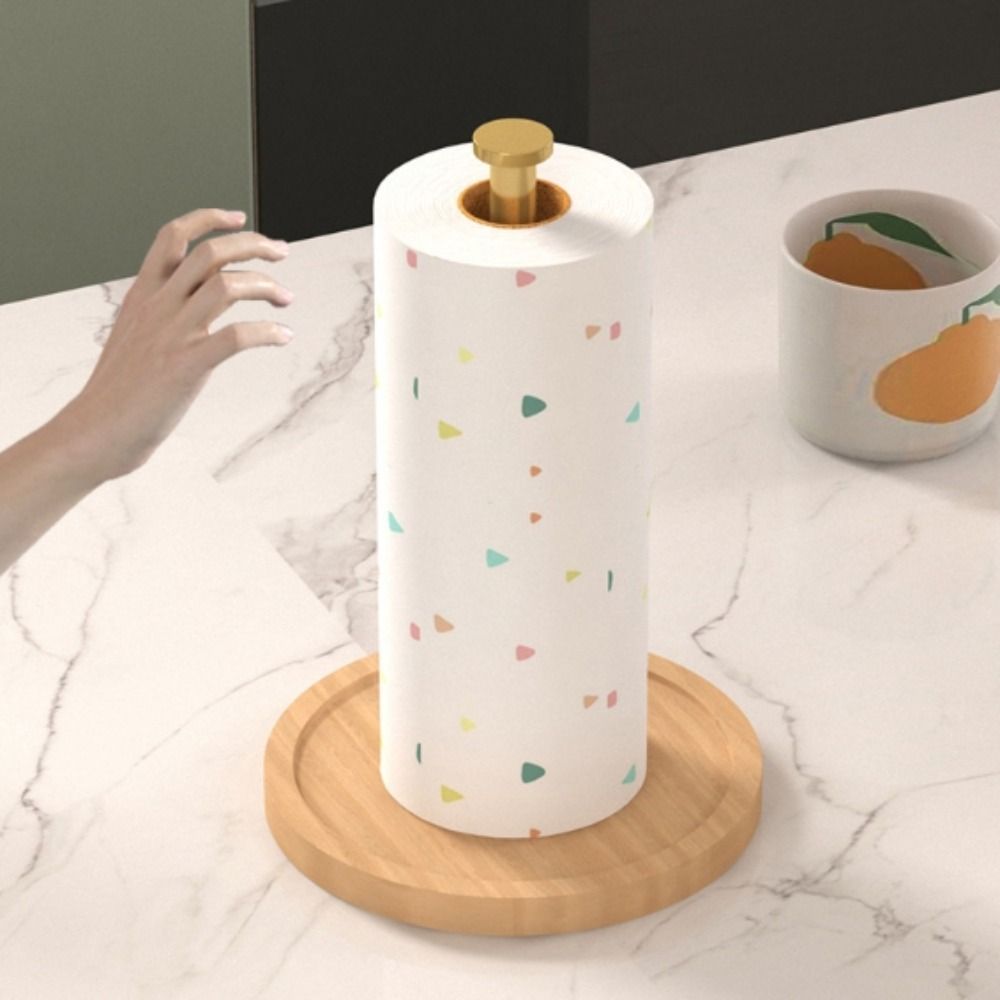 Modern Wooden Base Kitchen Pap - đánh giá và giá Kitchen Baking Paper Holder