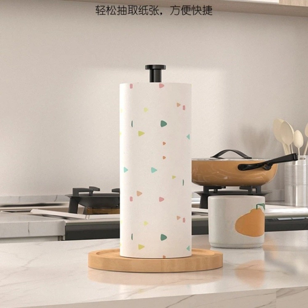 Modern Wooden Base Kitchen Pap - đánh giá và giá Kitchen Baking Paper Holder