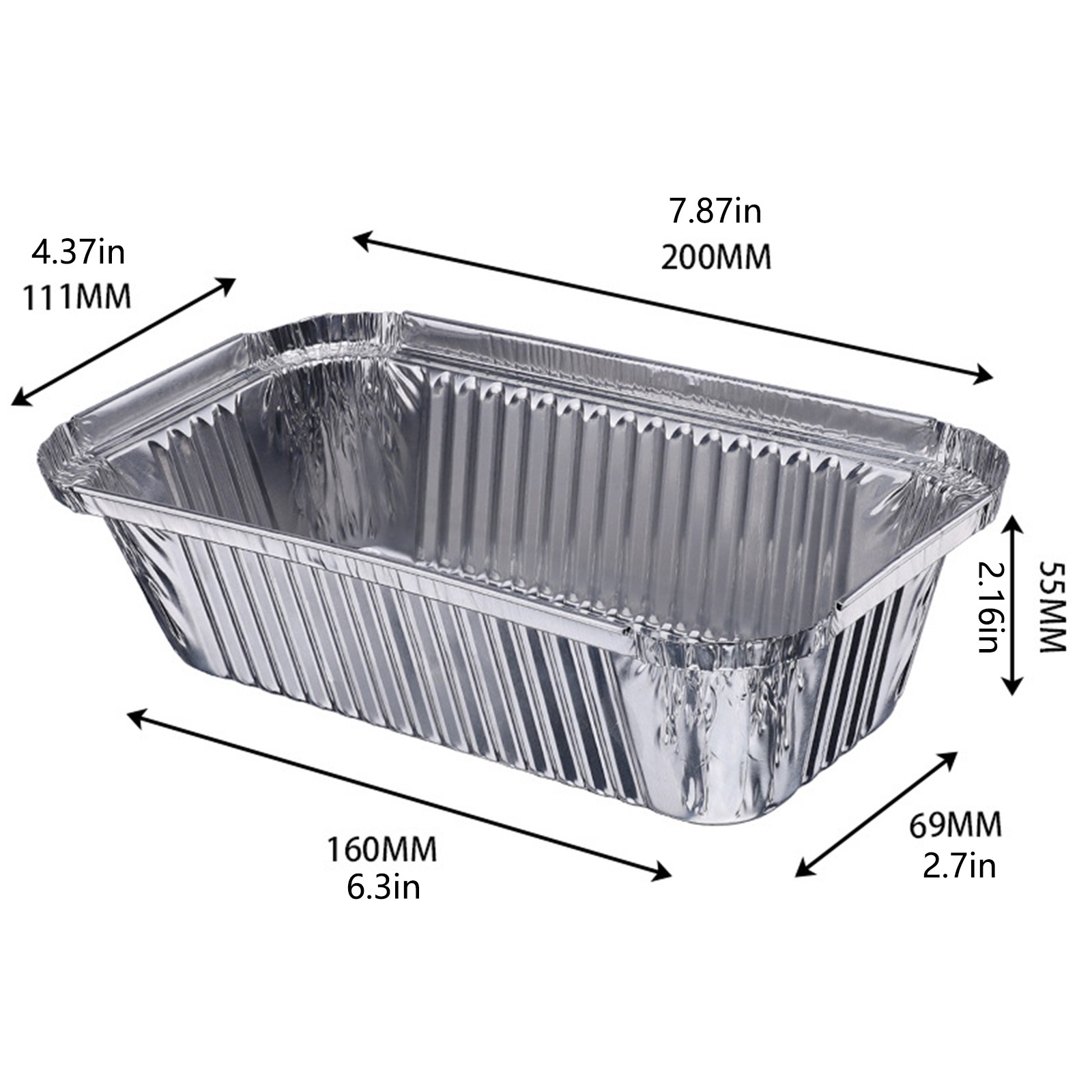 20pcs Large Deep Disposable Al - đánh giá và giá Kitchen Baking Tray Set