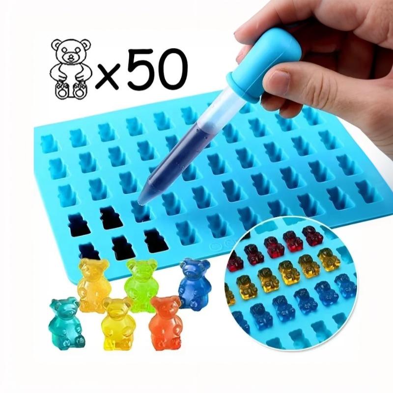 New1/5Pcs Candy Gummy Jelly Tr - đánh giá và giá Kitchen Baking Tray Set