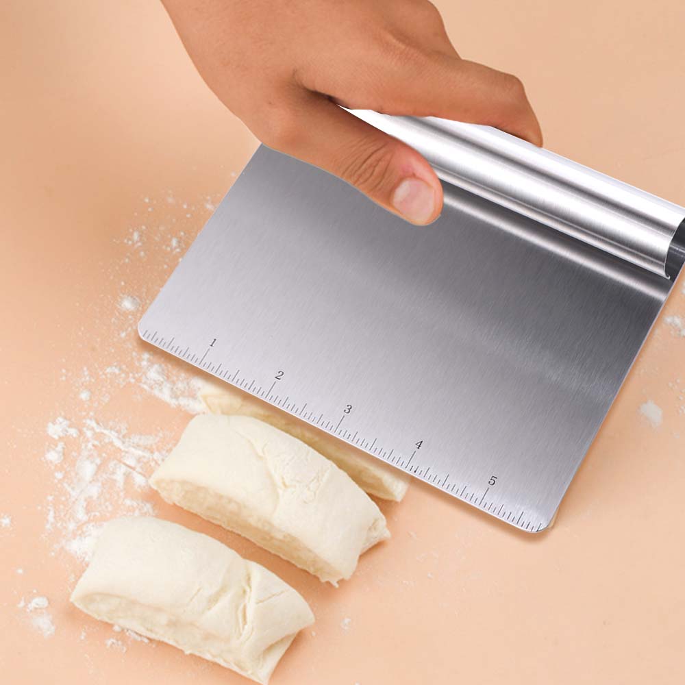 Multifunctional Stainless Stee - đánh giá và giá Bench Scraper Dough