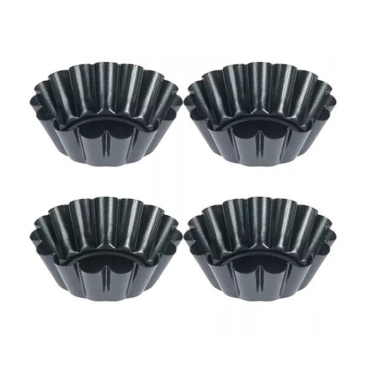 4PCS Mini Round Nonstick Tart  - đánh giá và giá Muffin Tin Nonstick
