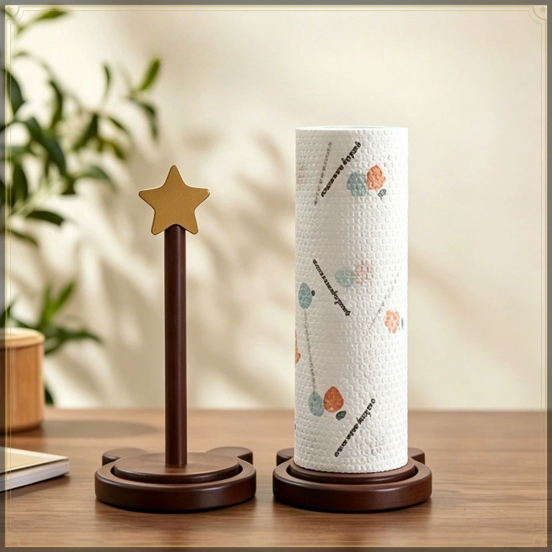 Wooden Creative Design Kitchen - đánh giá và giá Kitchen Baking Paper Holder