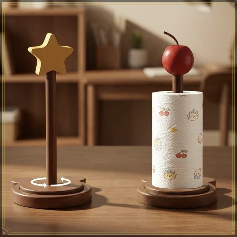 Wooden Creative Design Kitchen - đánh giá và giá Kitchen Baking Paper Holder
