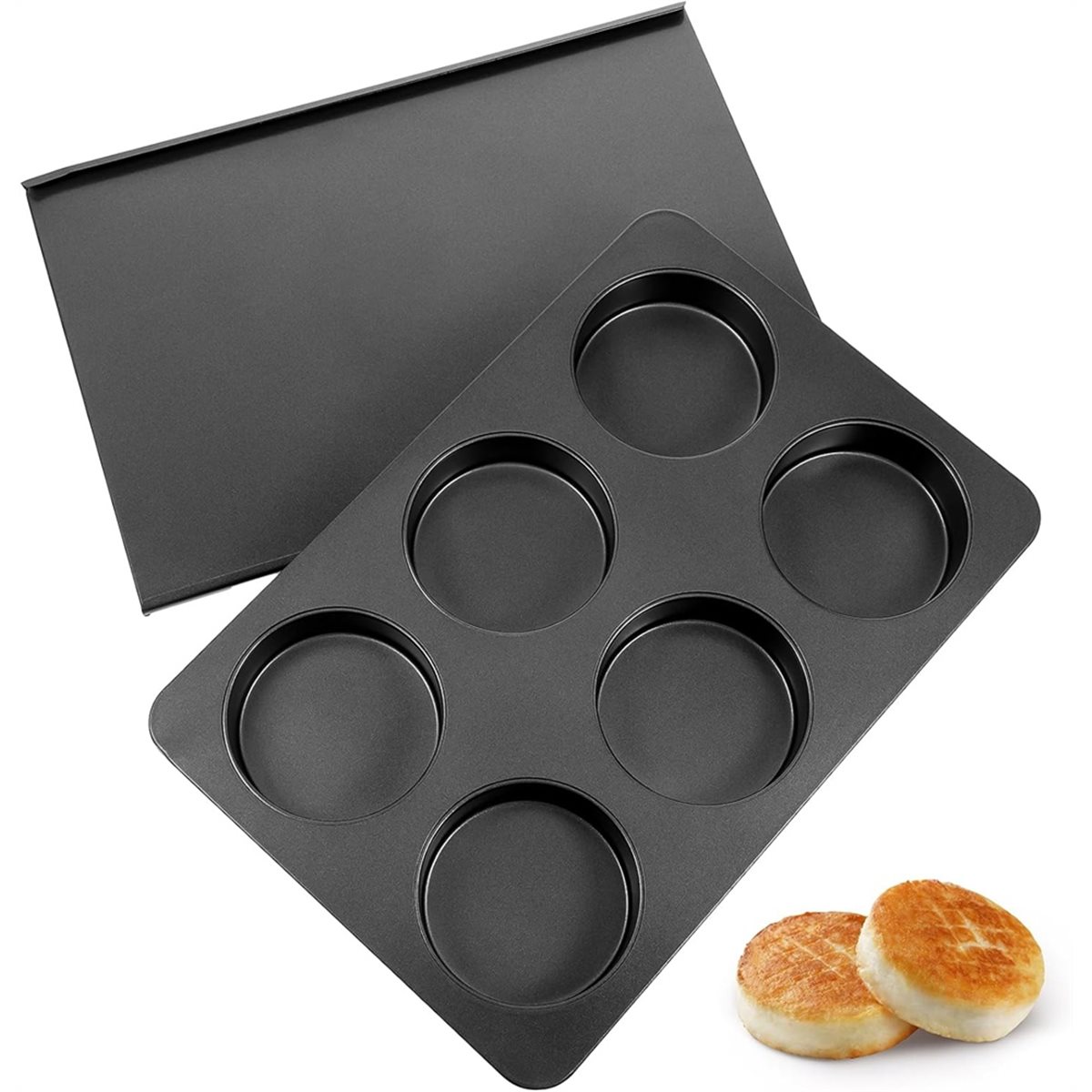 A67T NEW 6 Cup Straight Side J - đánh giá và giá Muffin Tin Nonstick
