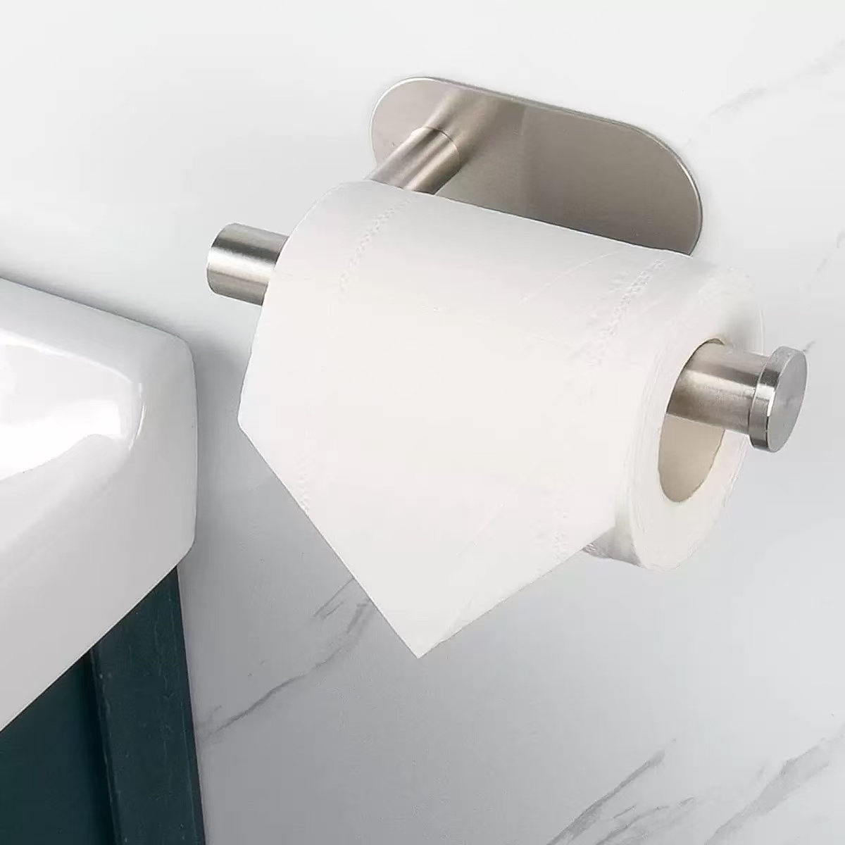 Self-Adhesive Toilet Paper Hol - đánh giá và giá Kitchen Baking Paper Holder