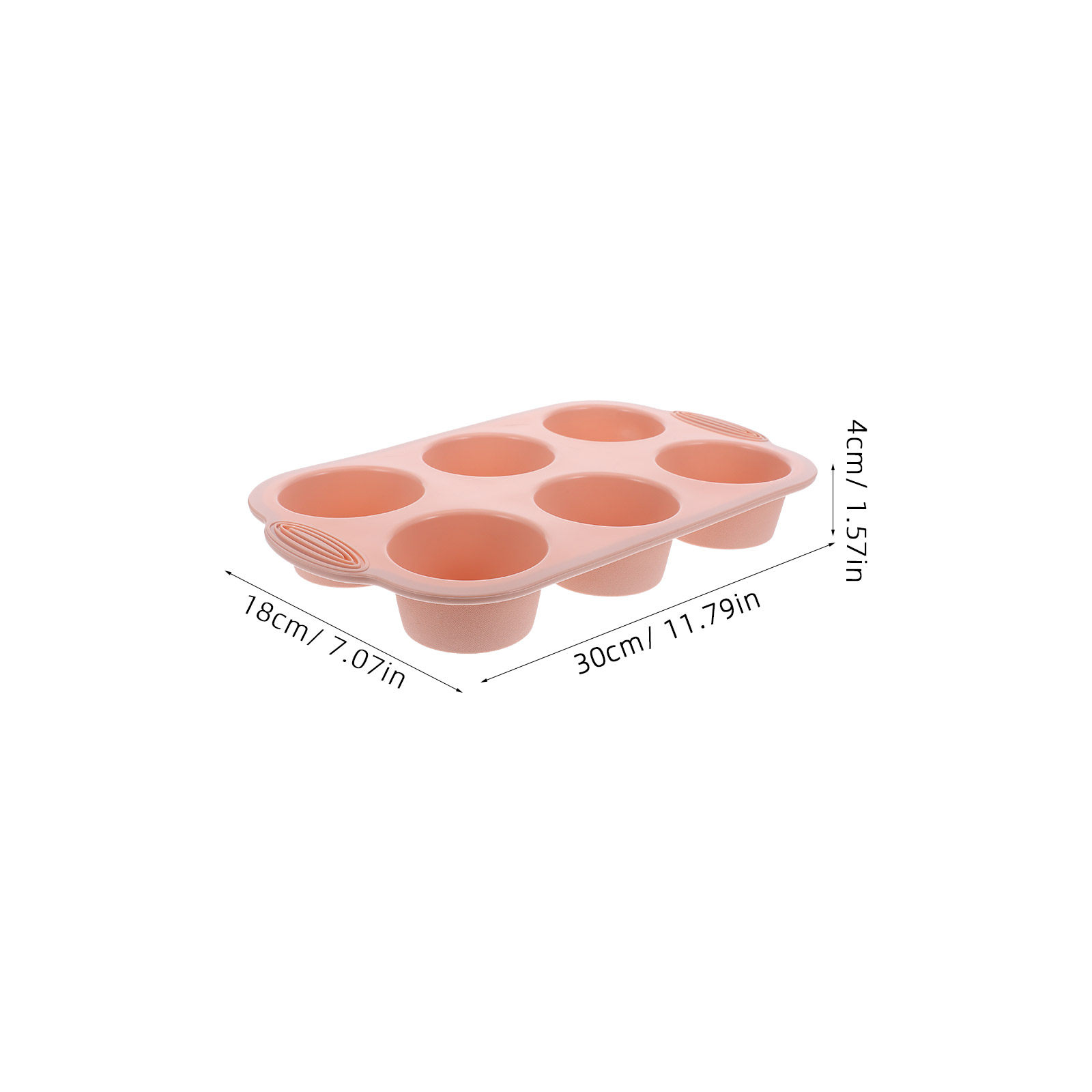 6 Cup Silicone Cake Mold Nonst - đánh giá và giá Muffin Tin Nonstick