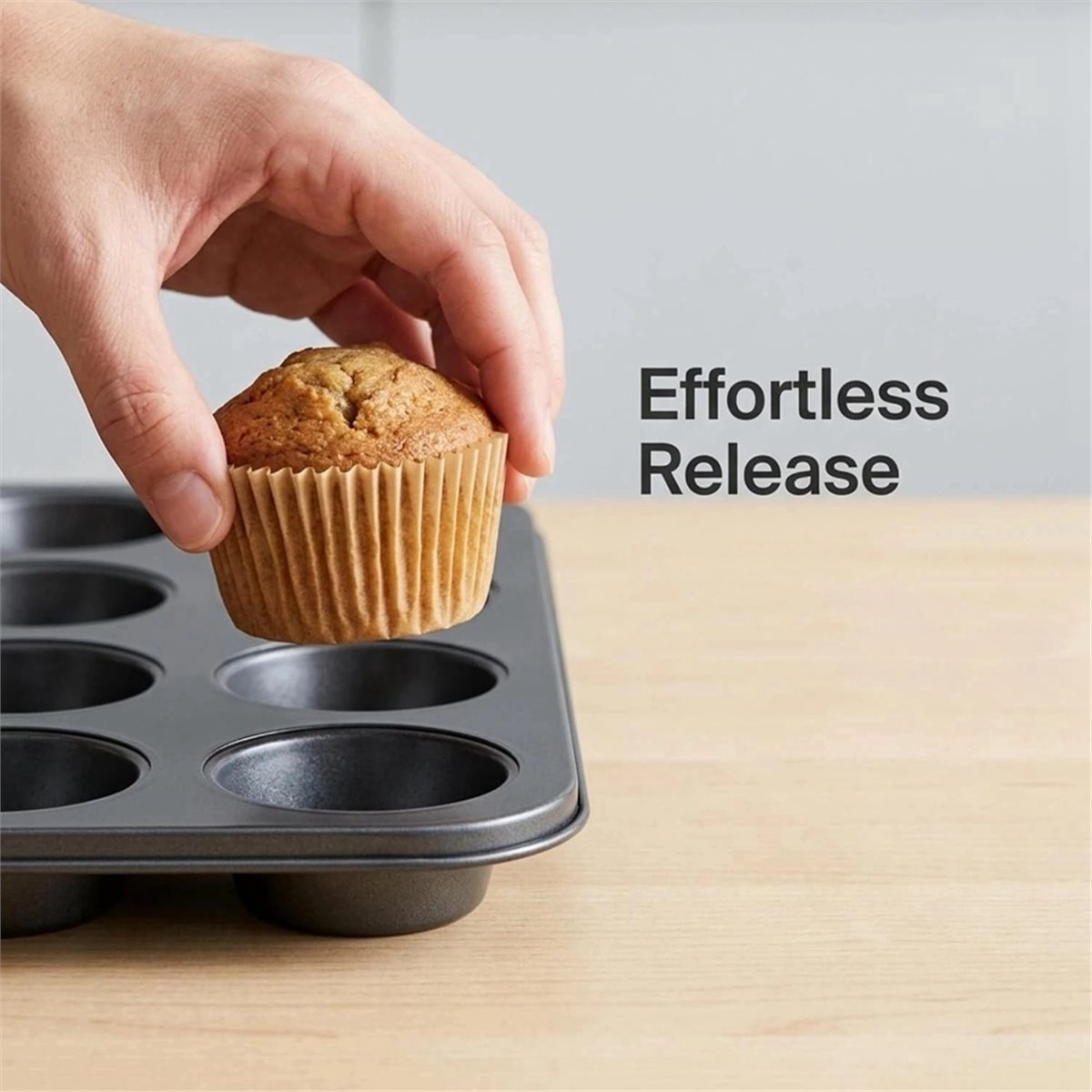 Mini Muffin Pan with Cupcake L - đánh giá và giá Muffin Tin Nonstick