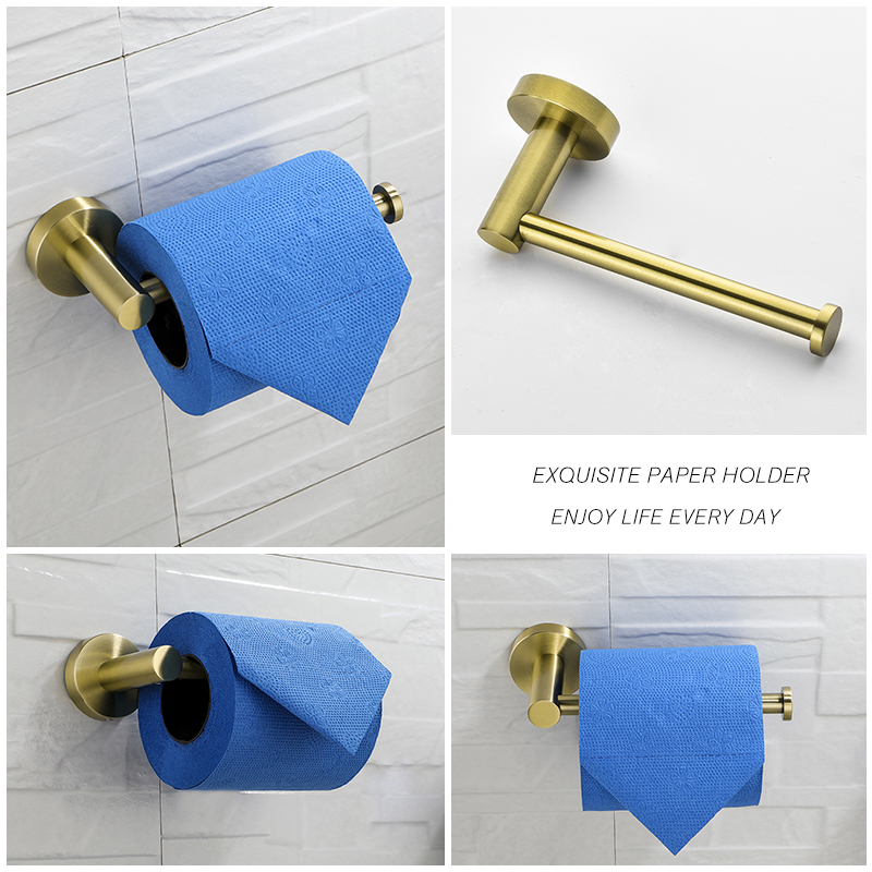 Brushed Gold Toilet Paper Tiss - đánh giá và giá Kitchen Baking Paper Holder