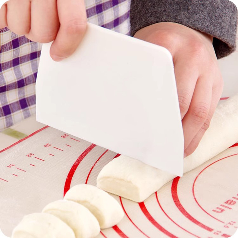 1pcs Useful Curved Cream Spatu - đánh giá và giá Bench Scraper Dough