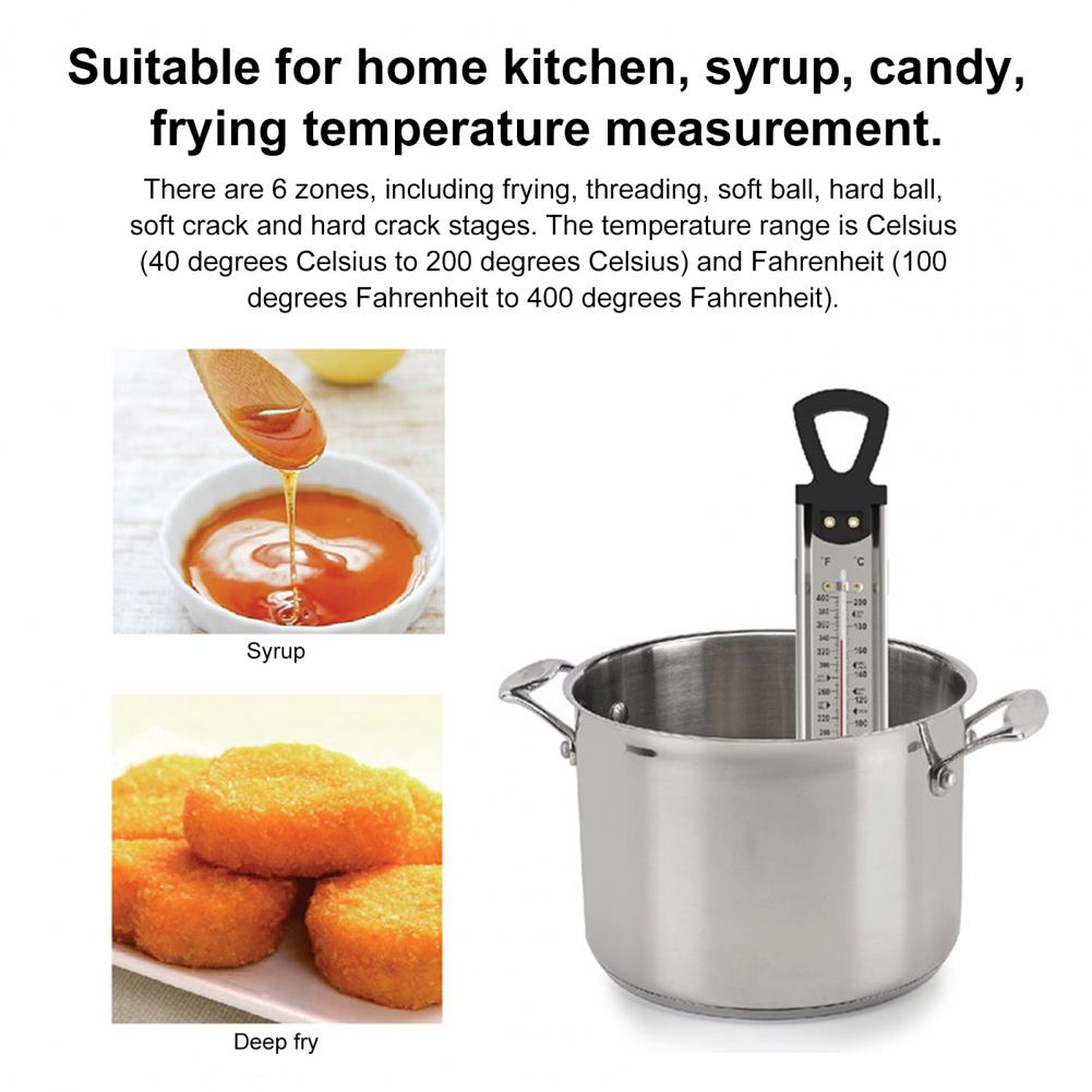 Candy Thermometer 6-Zone Stain - đánh giá và giá Kitchen Baking Zone