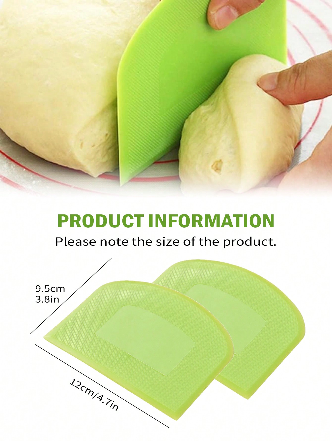 Leeseph 2pcs Dough Scraper Bow - đánh giá và giá Bench Scraper Dough