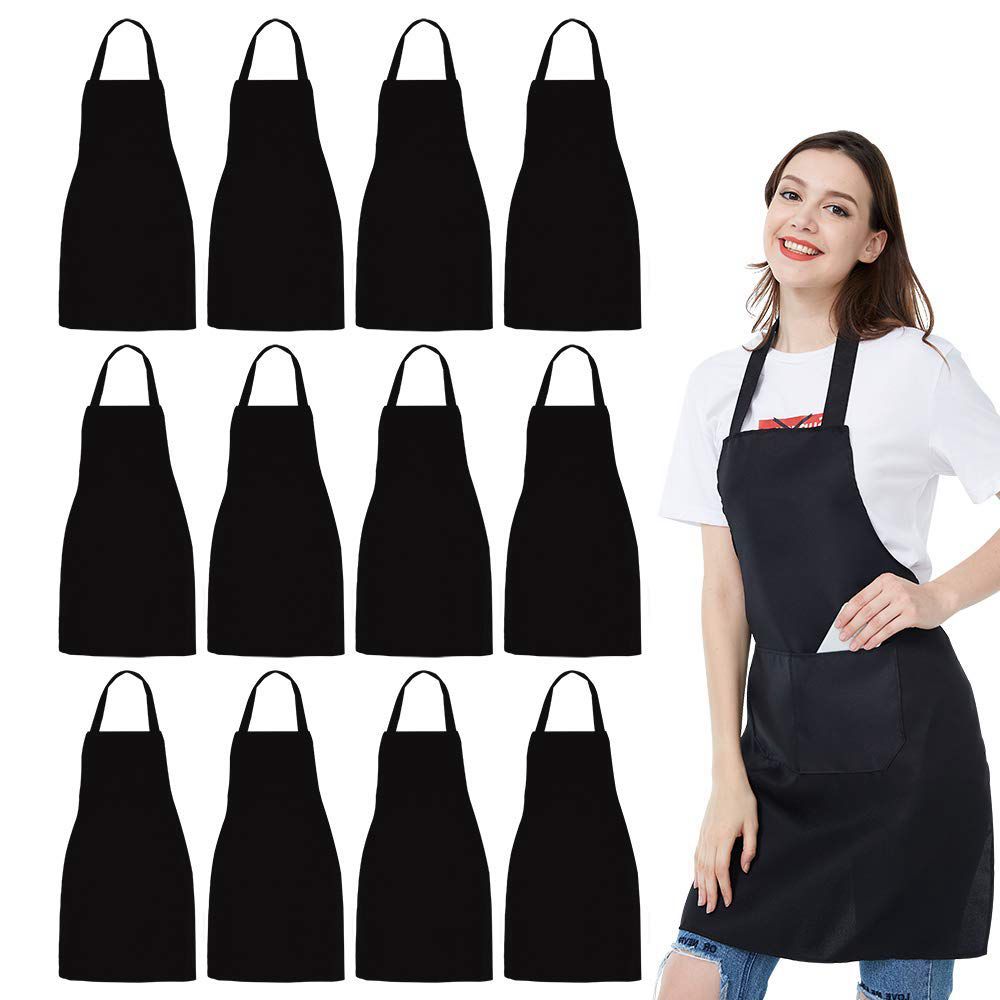 12 Gói Yếm Tạp Dề-Unisex Tạp D - đánh giá và giá Kitchen Baking Drawing