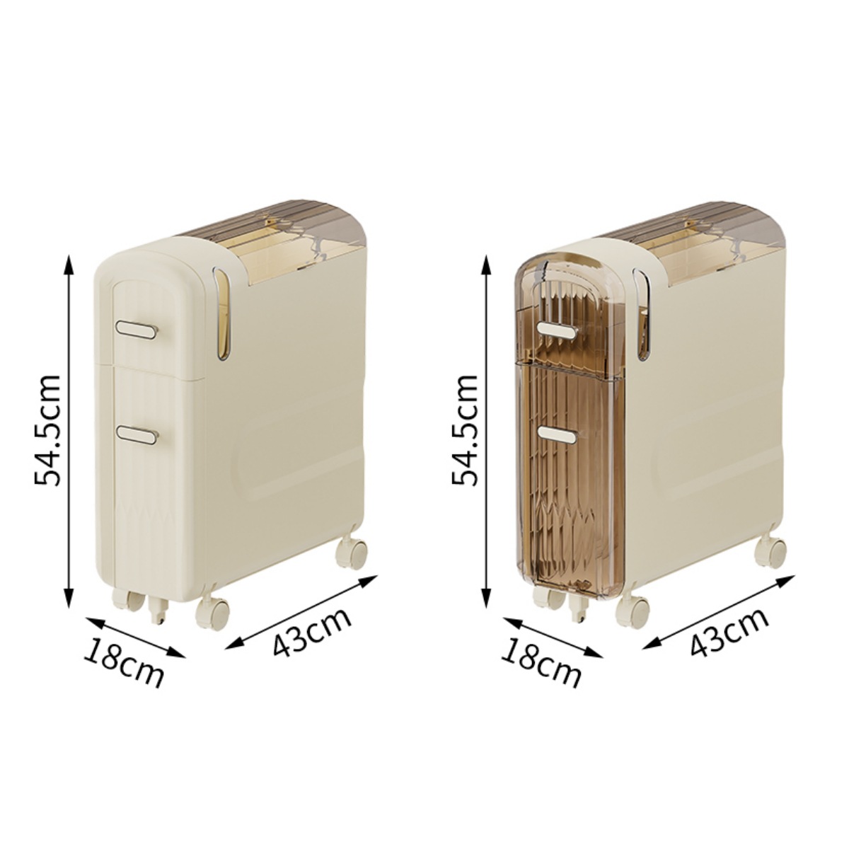 4-Tier Slim Rolling Cabinet Ba - đánh giá và giá Kitchen Baking Paper Holder