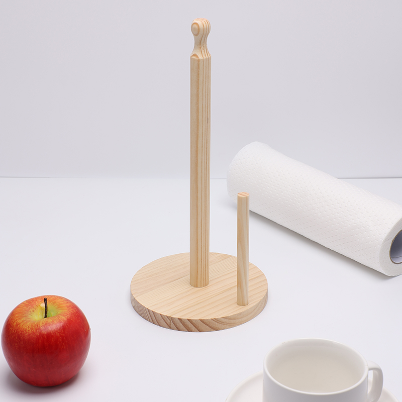 1pc Wooden Standing Paper Towe - đánh giá và giá Kitchen Baking Paper Holder