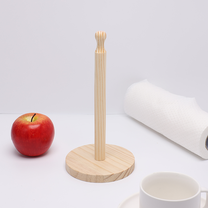 1pc Wooden Standing Paper Towe - đánh giá và giá Kitchen Baking Paper Holder