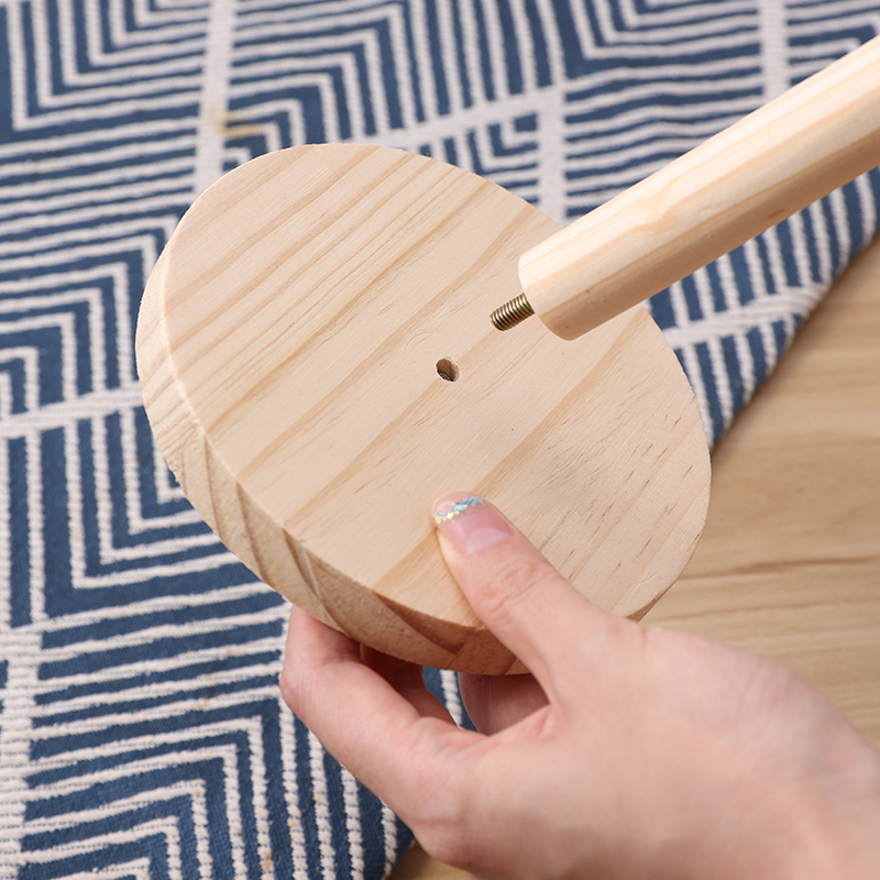 1pc Wooden Standing Paper Towe - đánh giá và giá Kitchen Baking Paper Holder