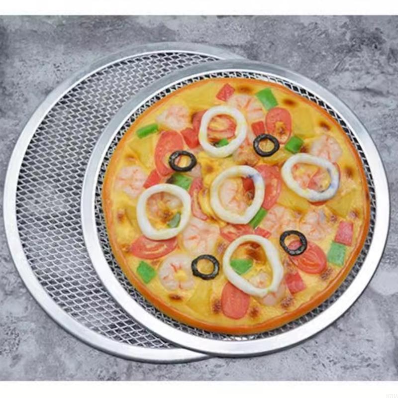 Màn hình Pizza bằng nhôm tròn, - đánh giá và giá Kitchen Baking Center
